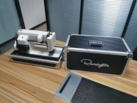 Machine à coudre portable à pied marcheur à 1 aiguille, mini machine à coudre, vente chaude