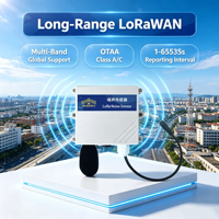 Capteur de bruit sans fil LoRaWAN 30-130dB Haute sensibilité Montage mural Surveillance environnementale industrielle