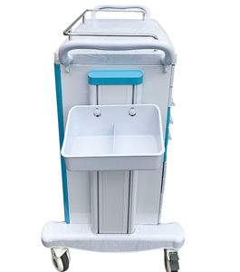 MT 의료 전문 소생 카트 병원용 간편한 청소 플라스틱 비상 충돌 트롤리 현대적인 디자인 - Product Image 2