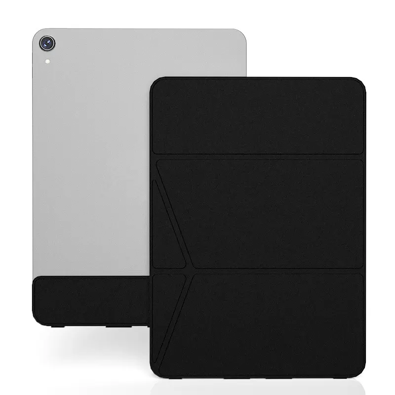 Anti bükme ayrılabilir kılıf renkli toptan katlanabilir standı Tablet iPad kılıfı Pro 11 Trendy Tablet kapak iPad hava 4/5 için
