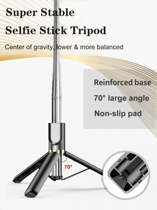Hot Foldable <b>Phone</b> Stand Holder with Light Portable Handheld Wireless bluetooth Mobile <b>Phone</b> Tripod Selfie Stick with Light - Product Image 3