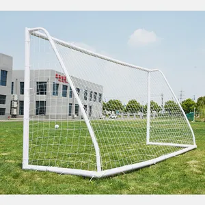 支持定制的白色框架便携式塑料儿童户外足球足球球门