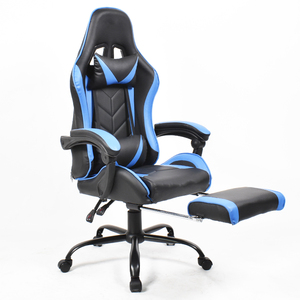 Venta al por mayor Oficina <span class=keywords><strong>PC</strong></span> Computadora Sillón Racing Giratorio Ergonómico Gaming Silla Con Reposapiés - Product Image 3