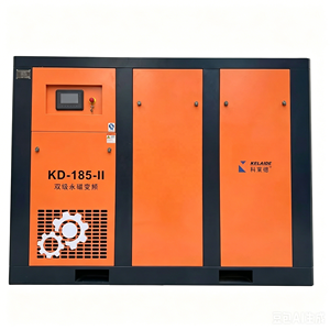 เครื่องอัดอากาศแบบสกรูแม่เหล็กถาวร 110 กิโลวัตต์ 150 แรงม้า ปรับความถี่ได้ แรงดันสูง สำหรับใช้งานในอุตสาหกรรม - Product Image 1