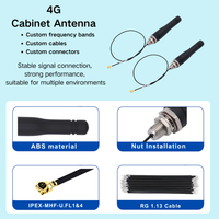 Antenne WiFi 2,4 GHz 3-5dBi à montage sur vis, étanche, omnidirectionnelle pour passerelle intelligente, armoire industrielle, IoT