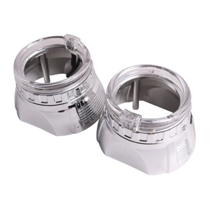 Sanvi 2.5 Inch WST Retrofit Bi Xenon Led <b>Projector</b> Lens Shroud with Angel Eyes Headlights Car Accessories - Product Image 1