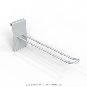 ชั้นวางแผงตะแกรงโลหะแบบแขวนตะขอยูโรสำหรับแสดงสินค้า - Product Image 5