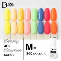 M360 Couleurs Gel Vernis Nouvelle Arrivée Soak Off Uv Led Gel Vernis Couverture Complète Super Texture Magnifique Nail Gel Hema/HPma/TPO Gratuit