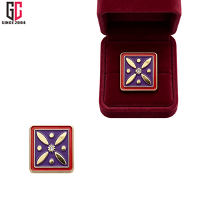 Épinglette en métal personnalisée d'usine avec drapeau Kaviani (Derafsh Kaviani) - Symbole persan ancien de la liberté et de l'unité - Épinglette en émail - 12 ans d'expérience - Product Image 3
