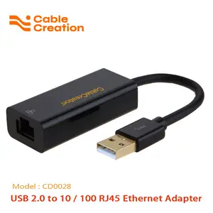 CableCreation USB 3.0 To 10/100/1000 Mbps Aluminum RJ45 LAN Network Adapter
