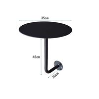 Tables murales rondes modernes en fer pour salons de thé, cafés et pâtisseries – Banquettes murales