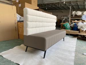 Conjunto de sofá moderno para <span class=keywords><strong>restaurante</strong></span> y banquetes, muebles comerciales personalizables, cabina de cuero, asientos para <span class=keywords><strong>restaurante</strong></span>, cabina de muebles - Product Image 3