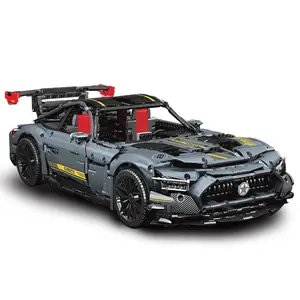 Kalıp kral 13123 RC AMG GT 1:8 süper spor araba C63 teknolojisi aksesuarları 42115 MOC 73939 uzaktan kumanda araba