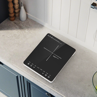 Cuisinière à Induction Simple Smart Blanche Mini Table Cuisinière à Induction Électrique Portable avec KC KB