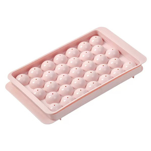 Round Ice Cube Molds With Lids Plastic Bullet Shape Quick Freezing Easy Demolding For Refrigerator Ice Making - Product Image 5