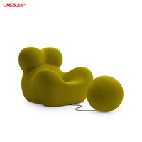 Muebles de sala modernos sillas sillón UP5 baile silla Silla de ocio