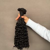 Extensiones de Cabello Virgen en Oferta, Rizo Increíble, Cabello Super Double Drawn para Mujer Negra