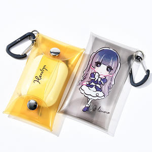 Sac d'emballage en PVC transparent personnalisable avec logo personnalisé, avec fond à pression, pochette pour emballage cadeau, sac à crochet - Product Image 6