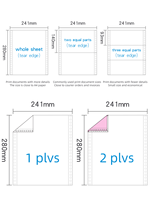 Papier d'impression continu A4 personnalisable en gros pour imprimantes matricielles, blanc/rose, alimentation par broches