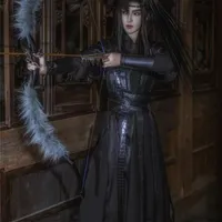 Vêtements traditionnels chinois Hanfu pour hommes - Style vintage de cosplay japonais de samouraï avec un design ancien de Tang Pak