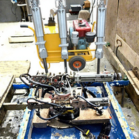 Fendeuse de roche hydraulique à moteur AC, machine à fendre la pierre 500T, diamètre de perçage 42mm pour l'exploitation minière