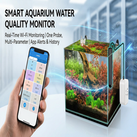 Testeur de qualité de l'eau sans fil AM8.0pro 8-en-1 : pH, TDS, EC, ORP, salinité, densité pour pisciculture et aquarium