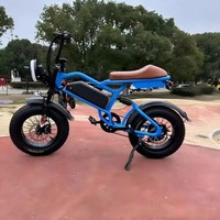 Vélo électrique WindChaser avec batterie au lithium 48V10.4/13/15Ah, 7 vitesses, freins à disque hydrauliques