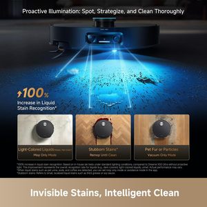 Aspiradora Robótica Inteligente Dreame X60 Ultra con Control por Aplicación Wi-Fi, Navegación Automática, Estación de Carga y Sistema de Limpieza de Pisos - Product Image 5