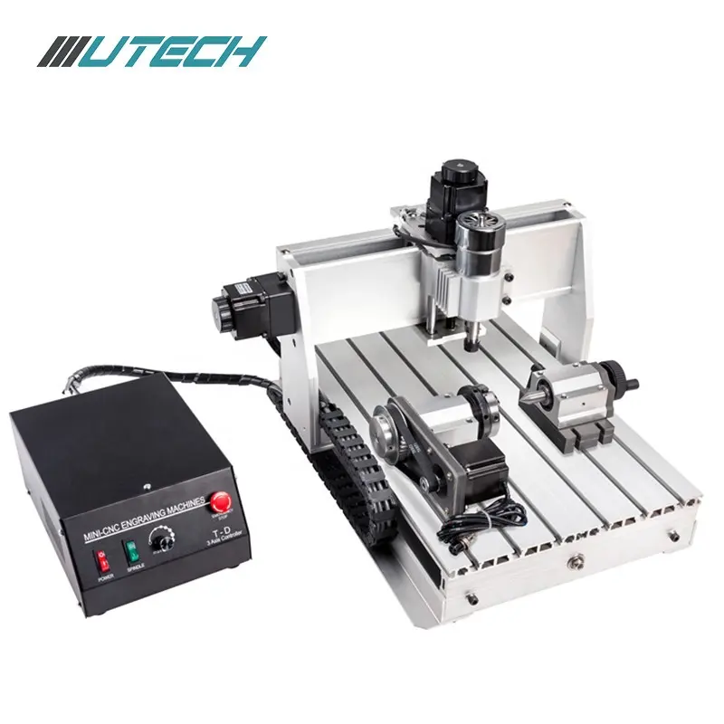 Máquina de programación de 3 ejes 3040, fresadora 3d, corte automático, diseño de carpintería, Mini enrutador Cnc de madera