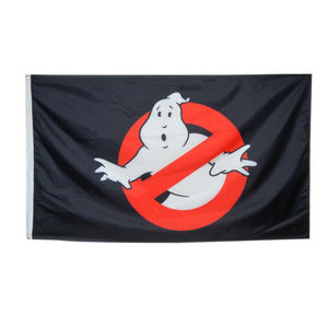 ธงผ้าโพลีเอสเตอร์ 100% แบบกำหนดเอง ขนาด 3x5 ฟุต ลาย <span class=keywords><strong>Ghostbusters</strong></span> - Product Image 6