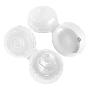 1881 Cover Lid 28/400mm Neck Finished Flip Top Dispensing Closure Silicone Valve Cap For Honey Sauce Ketchup