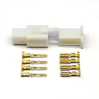 Connecteurs de fils électriques automobile 6/9, 2, 3, 4, 2.8 broches, 2.8mm, connecteurs mâles et femelles, Kits de connecteurs de motocyclette et de voiture