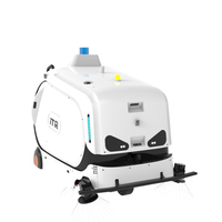 Robot de nettoyage grand extérieur W1 équipement de balayeuse de nettoyage sous vide