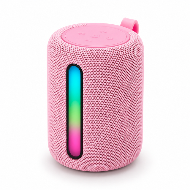 5W Mini for Speaker RGB Light Built-in Microphone TF Card Support-Portable Wireless Speaker for Home Office Travel Party