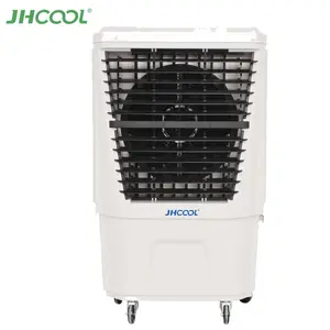 Jhcool umidificador portátil, flexível, mini ventilador de água, refrigeração, controle por botão, deserto, umidificador, para pátio, ar livre, lobby, ac