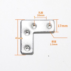 Aluminum Frame Right Angle <b>Bracket</b> 90 Degree <b>Corner</b> Connector <b>For</b> Cabinet Door Window Frames Water Resistant Industrial Design - Product Image 3
