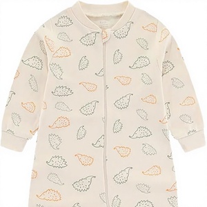 ชุดรอมเปอร์เด็กออร์แกนิคคอตตอนแสนสบาย พร้อมกระดุมแป๊ก สำหรับเด็กผู้ชายและเด็กผู้หญิง เหมาะสำหรับเล่นและใส่ในชีวิตประจำวัน ตั้งแต่แรกเกิดถึงเด็กวัยเตาะแตะ - Product Image 2