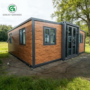 Casa Contenedor Expandible de 20 Pies, Casa Modular Tipo Cápsula, Edificio Prefabricado de Aluminio, Cafetería, Aula, Oficina, Jardín - Product Image 1