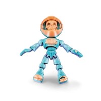 Desain Baru 2026 1Pc Kerangka Luar Angkasa 3D Interaktif Dengan Helm yang Dapat Digerakkan Figur Tengkorak Astronot yang Menyenangkan Bahan Pla