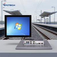 PC industriel encastré sans ventilateur EN50155 pour le transport ferroviaire, fonctionnement stable 24/7, conforme EN60601