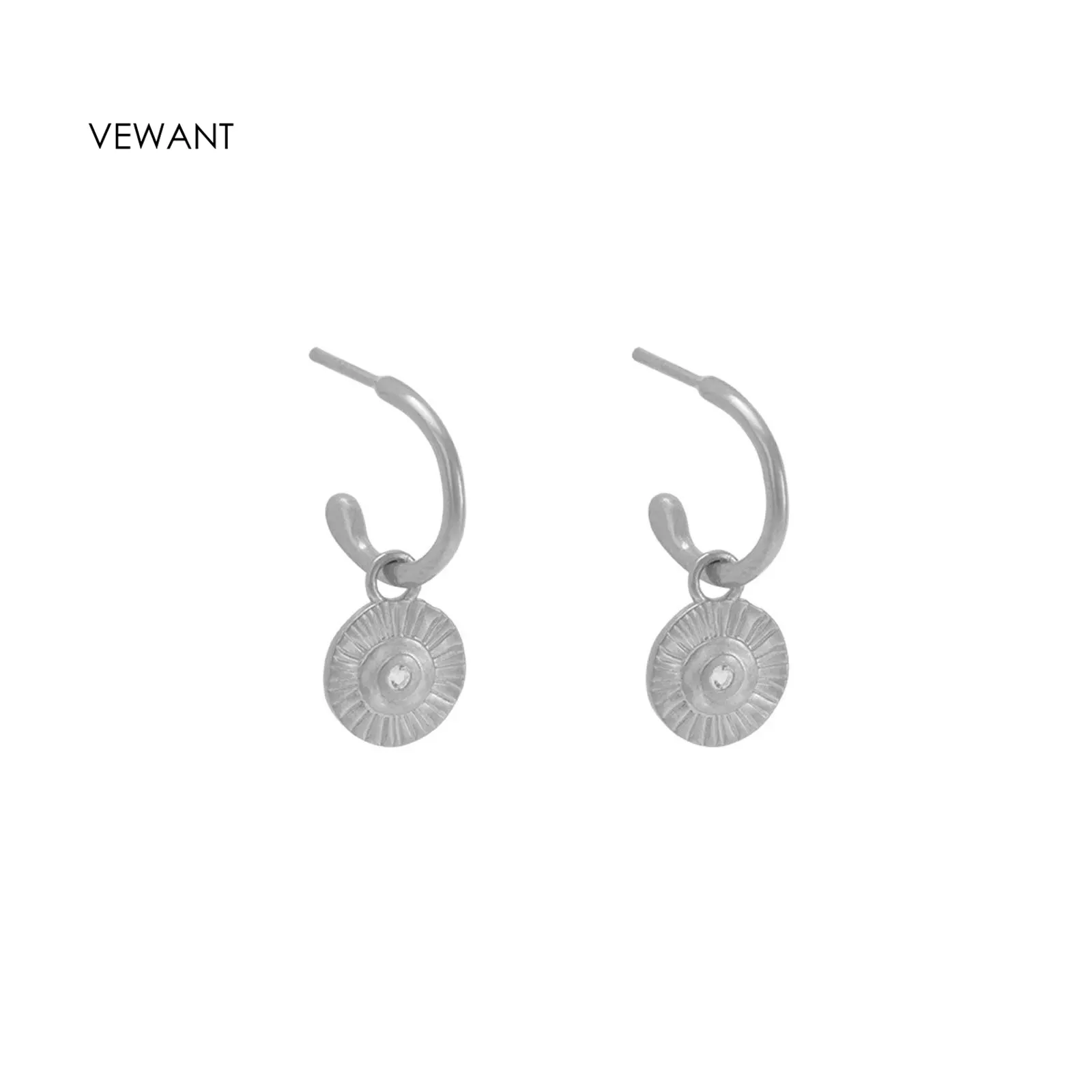 Orecchini pendenti a goccia in argento Sterling 925