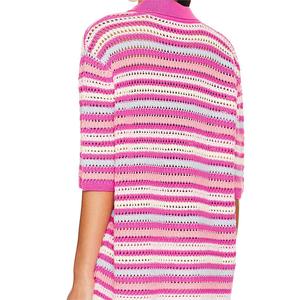 <span class=keywords><strong>Maglione</strong></span> da donna in maglia a forma di OEM Design primavera 2024 casual <span class=keywords><strong>senza</strong></span> <span class=keywords><strong>maniche</strong></span> - Product Image 4