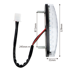 Universel Pour ATV <span class=keywords><strong>Quad</strong></span> Kart Cafe Racer Indicateur Lampe Moto <span class=keywords><strong>Feu</strong></span> De Frein Arrière LED Feux Arrière - Product Image 5
