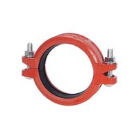 Vente directe usine : Raccord rainuré en fonte ductile pour protection incendie et systèmes d'eau de bâtiment