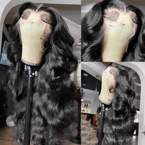 Cheveux humains vietnamiens bruts Body Wave Lace Front perruques cheveux humains en gros HD Lace Frontal perruques pour les femmes noires - Product Image 4