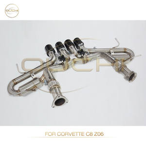Выхлопная труба OUCHI Vetronic из нержавеющей стали для Chevrolet Corvette C8 Z06 Catback выхлопная труба с клапаном - Product Image 5
