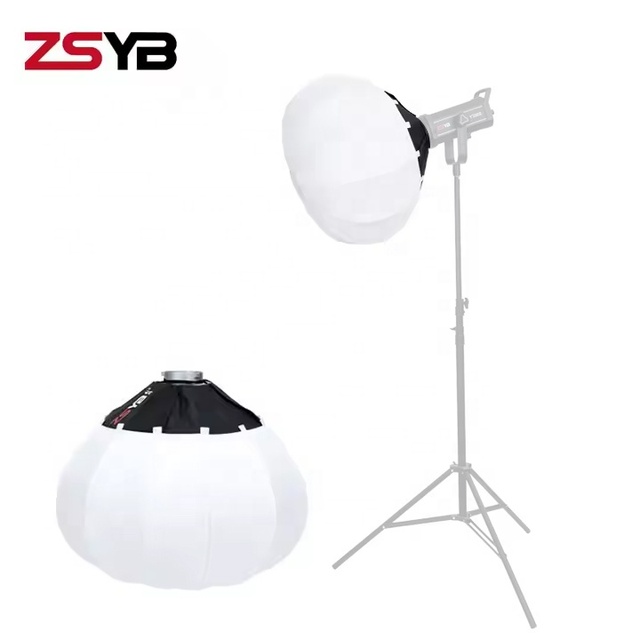 65cm Bowens Bayonet Photography Lighting Equipment Photographic Lighting Kit Soft Ball Foldable Ball Soft Box
