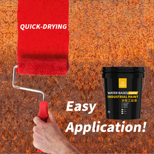 Revêtement liquide acrylique industriel <span class=keywords><strong>Dore</strong></span> blanc 18 kg, monocomposant, séchage rapide 20-15 min, anticorrosion, respectueux de l'environnement - Product Image 2