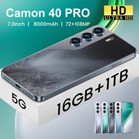 Teléfono Inteligente Camon 40 Pro con Tecnología Avanzada, Deca Core, 16GB+1TB, 5G, Pantalla de 7.3 Pulgadas y 90Hz, 8000mAh, Android 15, Doble SIM, Envío Rápido