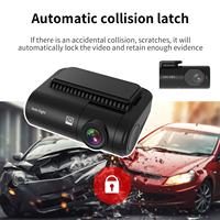 Nouvel Arrivage Enregistreur DVR Voiture Double Canal Caméra Embarquée Enregistrement en Boucle Surveillance de Stationnement 24H Boîte Noire Garantie 12 Mois 2K+1080p
